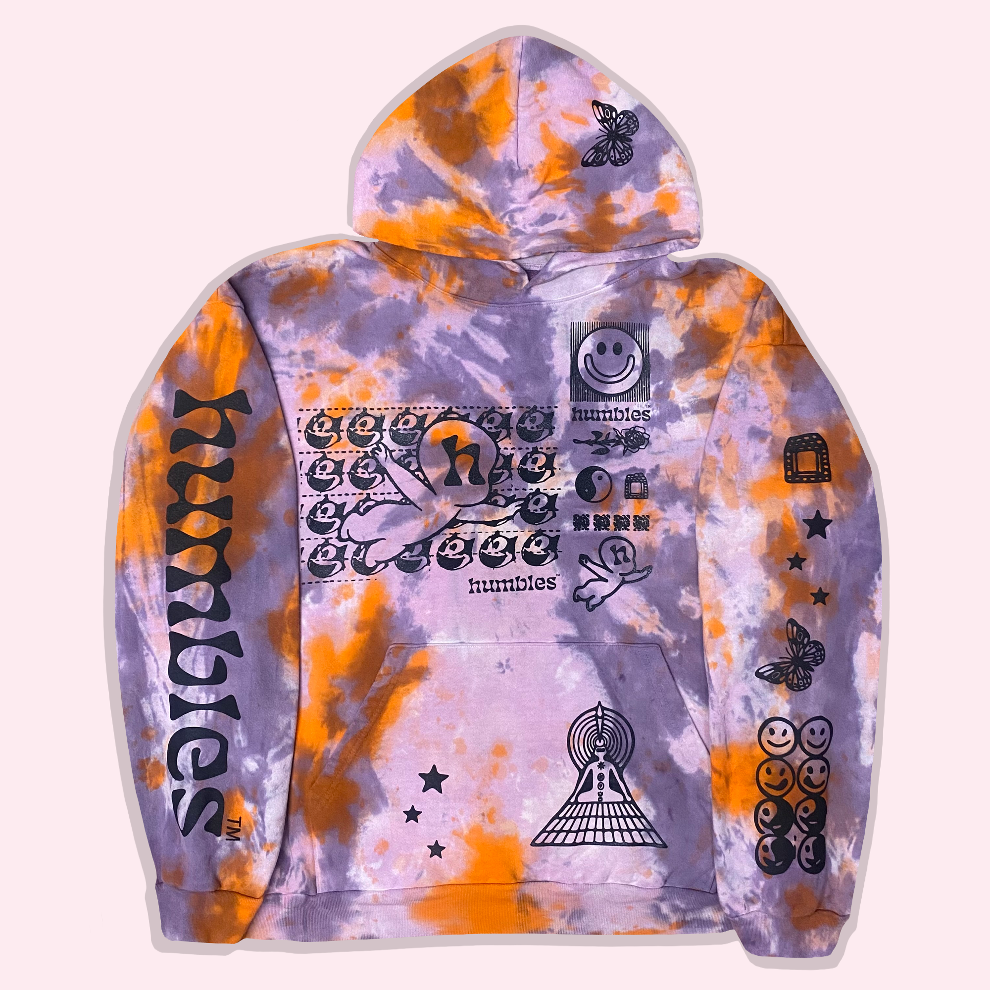 5sos wildflower discount tie dye hoodie