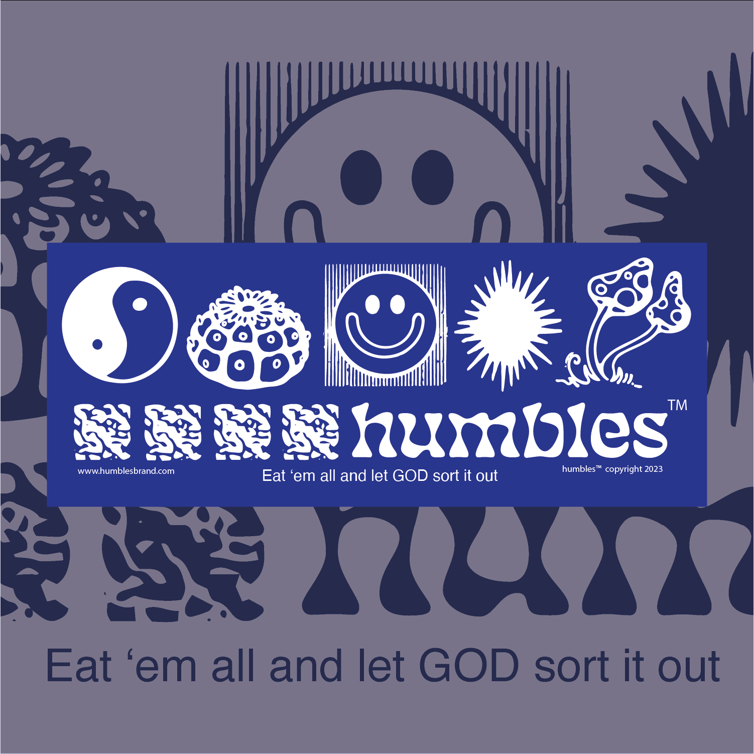 "eat 'em all" bumper sticker